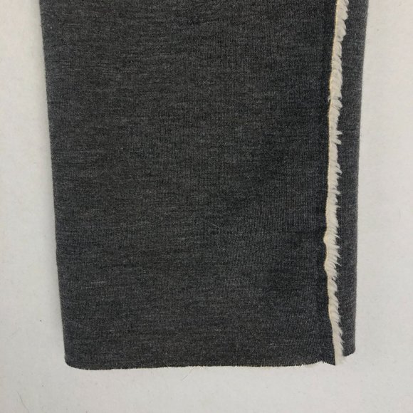 Sanctuary Women's Size Medium Grey White Snug Blanket Sherpa Bonded Jacket - Picture 3 of 11